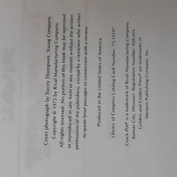 Rival crock pot cooking vintage 1975 - Picture 3 of 8